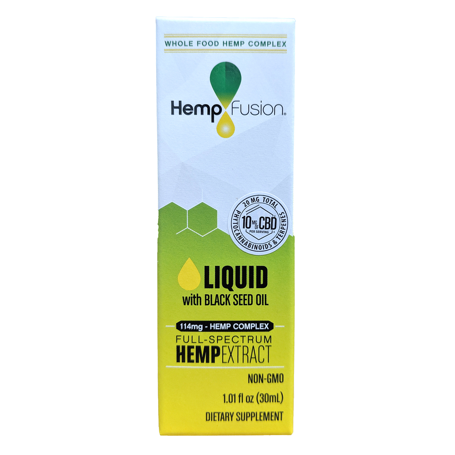 Hempfusion 10mg Liquid Hemp Extract With Black Seed Oil 1 Fluid Ounce Hemp Cbd Retail